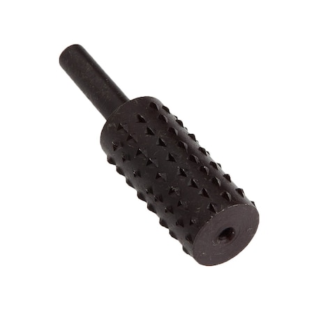 Forney Rotary Rasp, Cylindrical with Flat Top, 1-3/8 in x 5/8 in x 1/4 in 60065